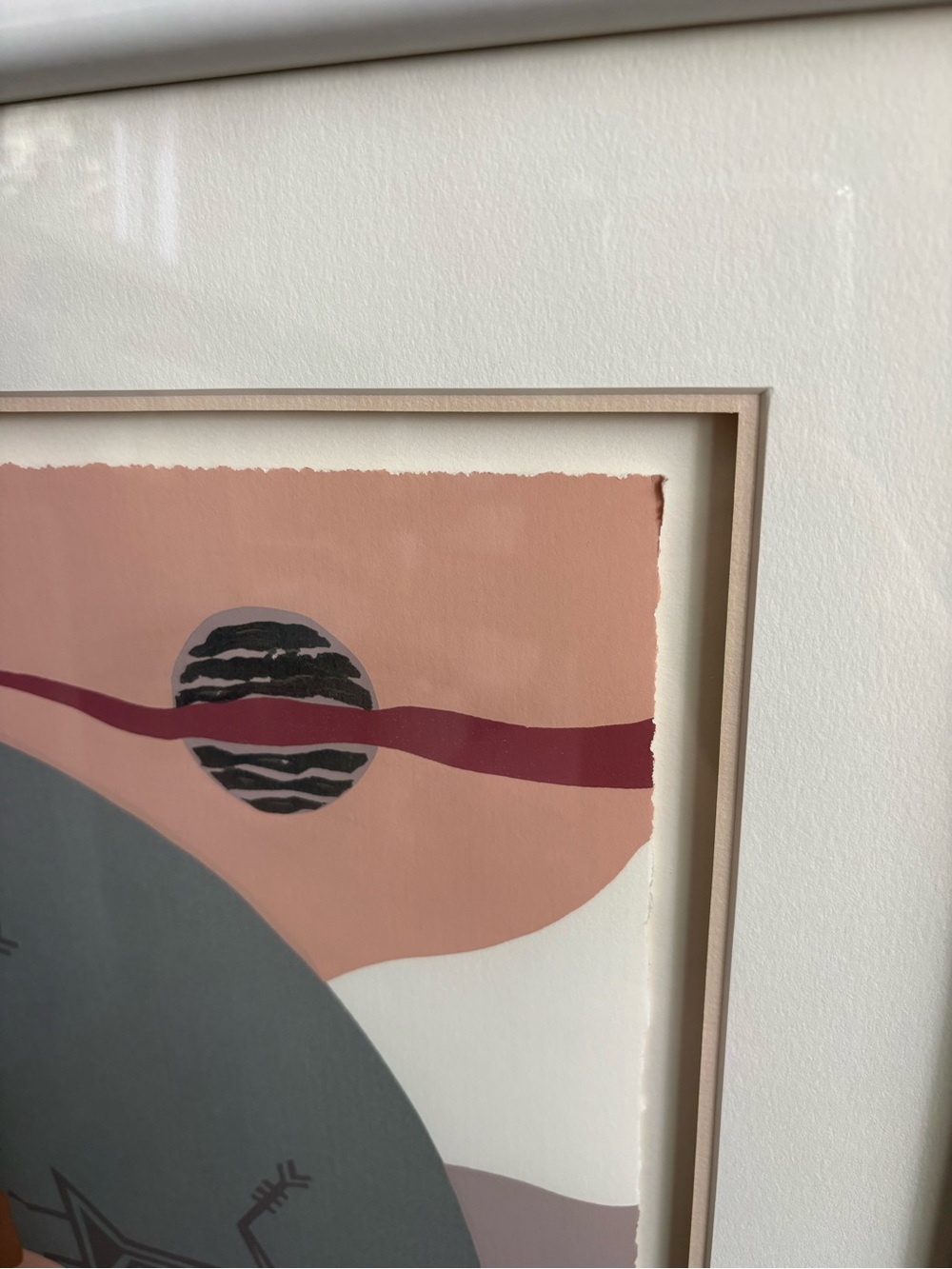Vintage Jacqueline Rochester Silkscreen Serigraph “Nightway Sang” ‘84 Indigenous - Picture 9 of 16